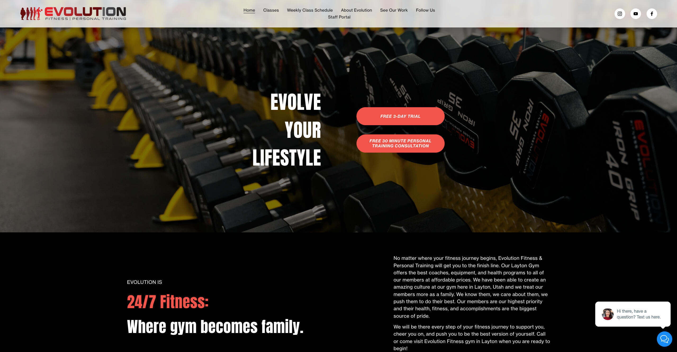 Evolution Fitness